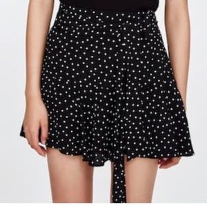 Zara Polka Dot skort